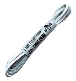 ShoeSupply.eu Leren veters 120cm - wit - extra strong