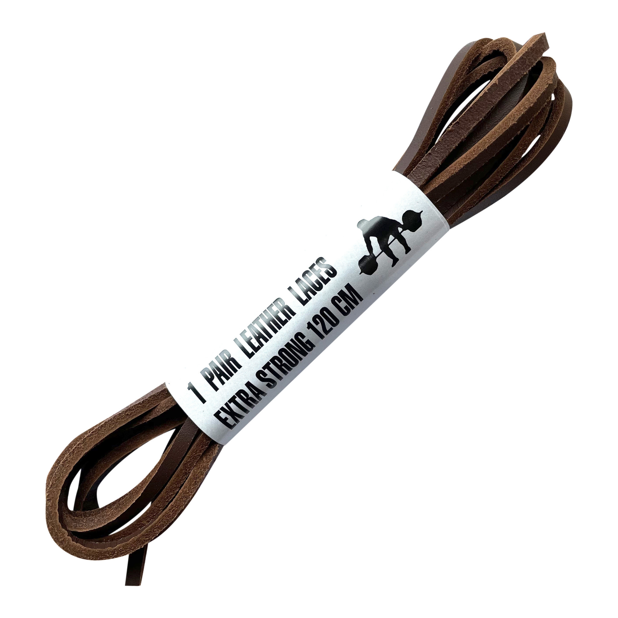 ShoeSupply.eu Leren veters middenbruin 120cm – extra strong en duurzaam