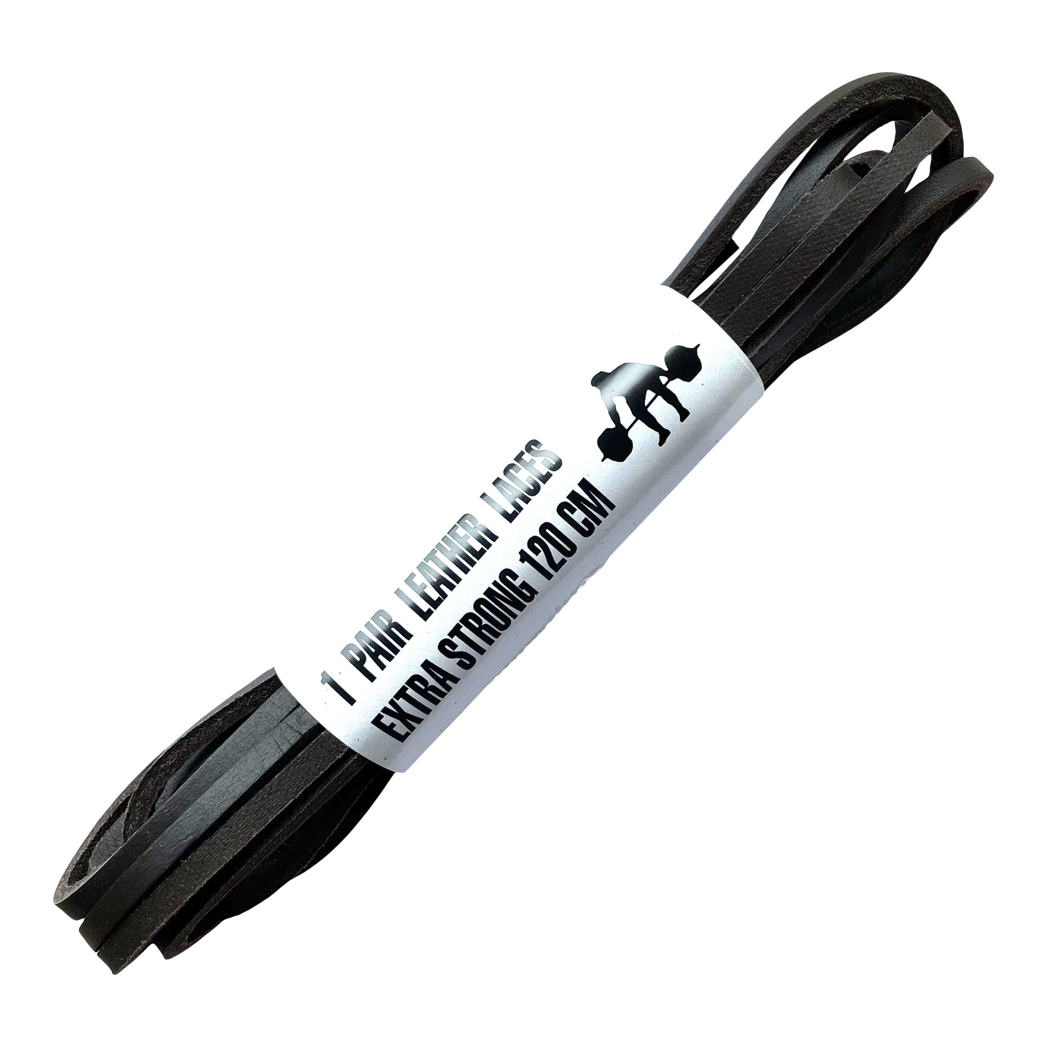 ShoeSupply.eu Leren veters donkerbruin 120cm – extra strong en duurzaam