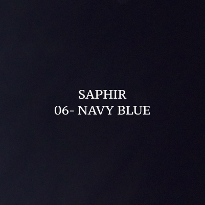 Saphir Tenax leerverf - marineblauw