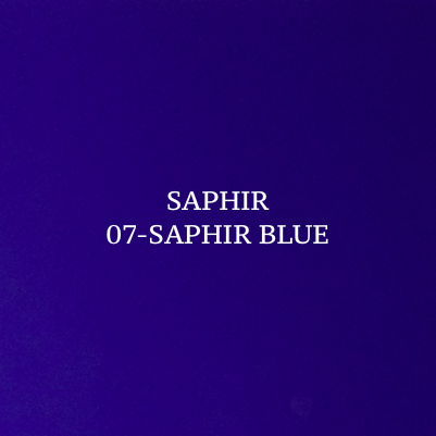 SAPHIR Saphir Tenax leerverf - saphirblauw