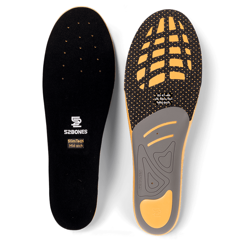 52Bones Slimtech Arch Mid - inlegzolen sport