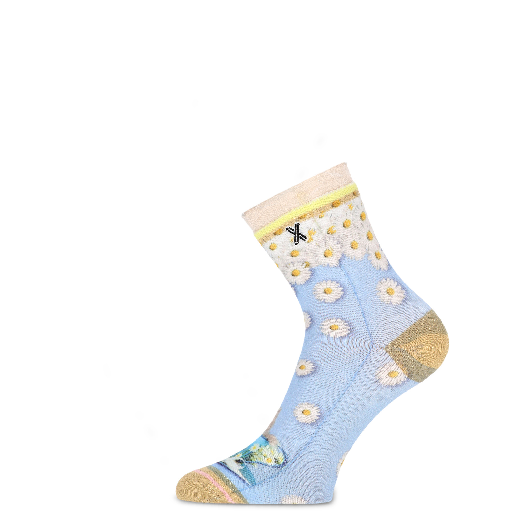 XPOOOS Xpoos dames shortsock - Daisy