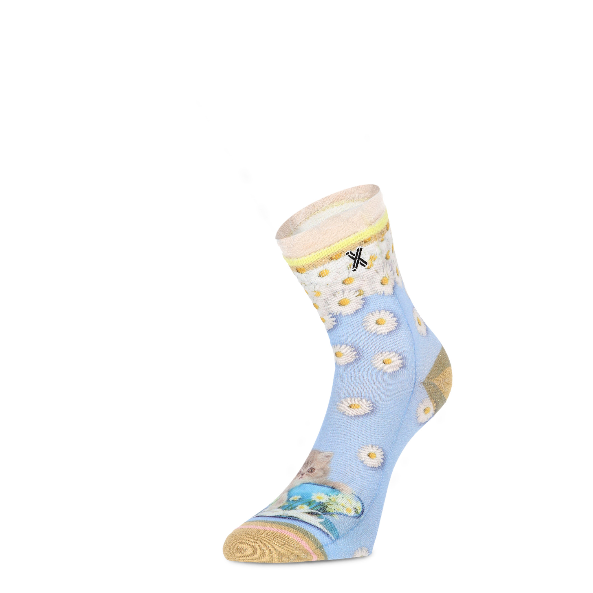 Xpoos dames shortsock - Daisy