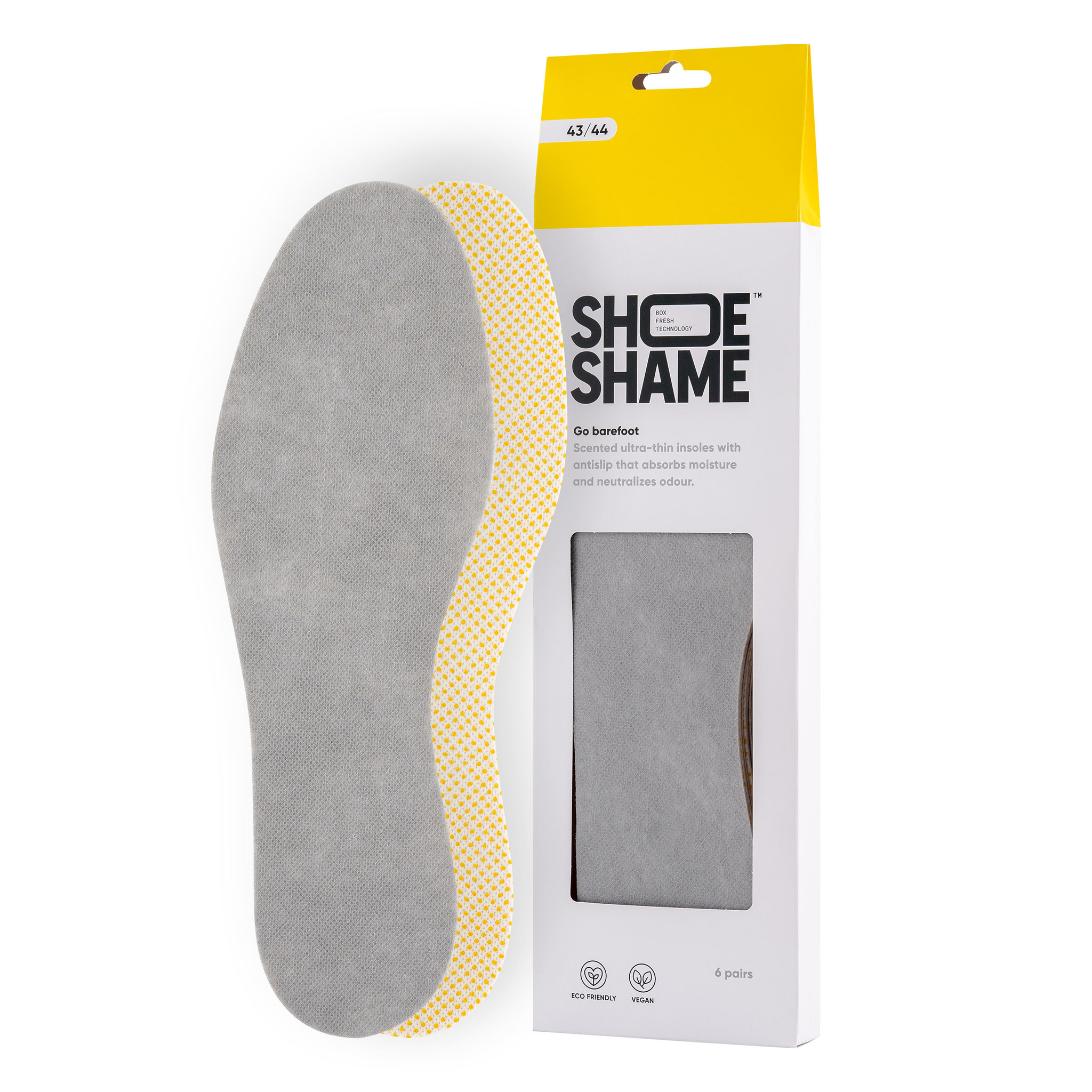 SHOE SHAME Shoe Shame Go Barefoot - 6 paar