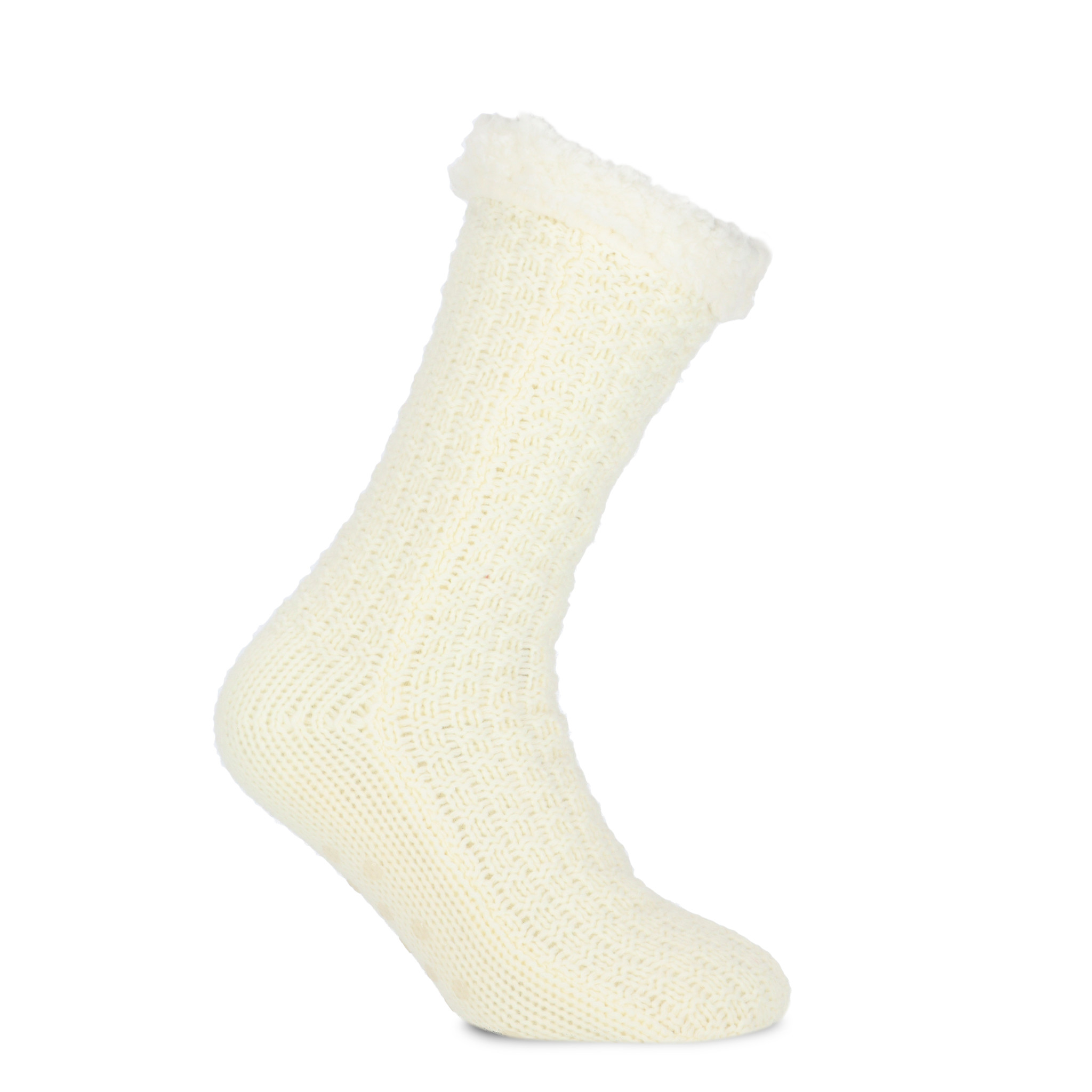 Basset Basset antislip huissokken knit - off-white