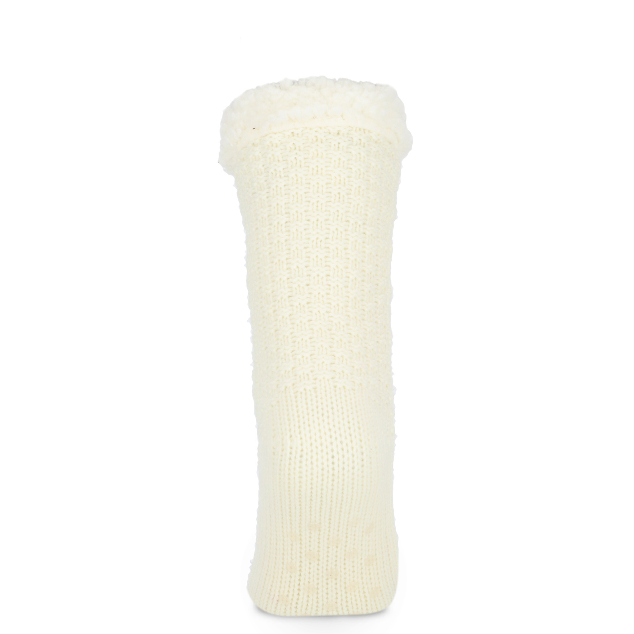 Basset Basset antislip huissokken knit - off-white