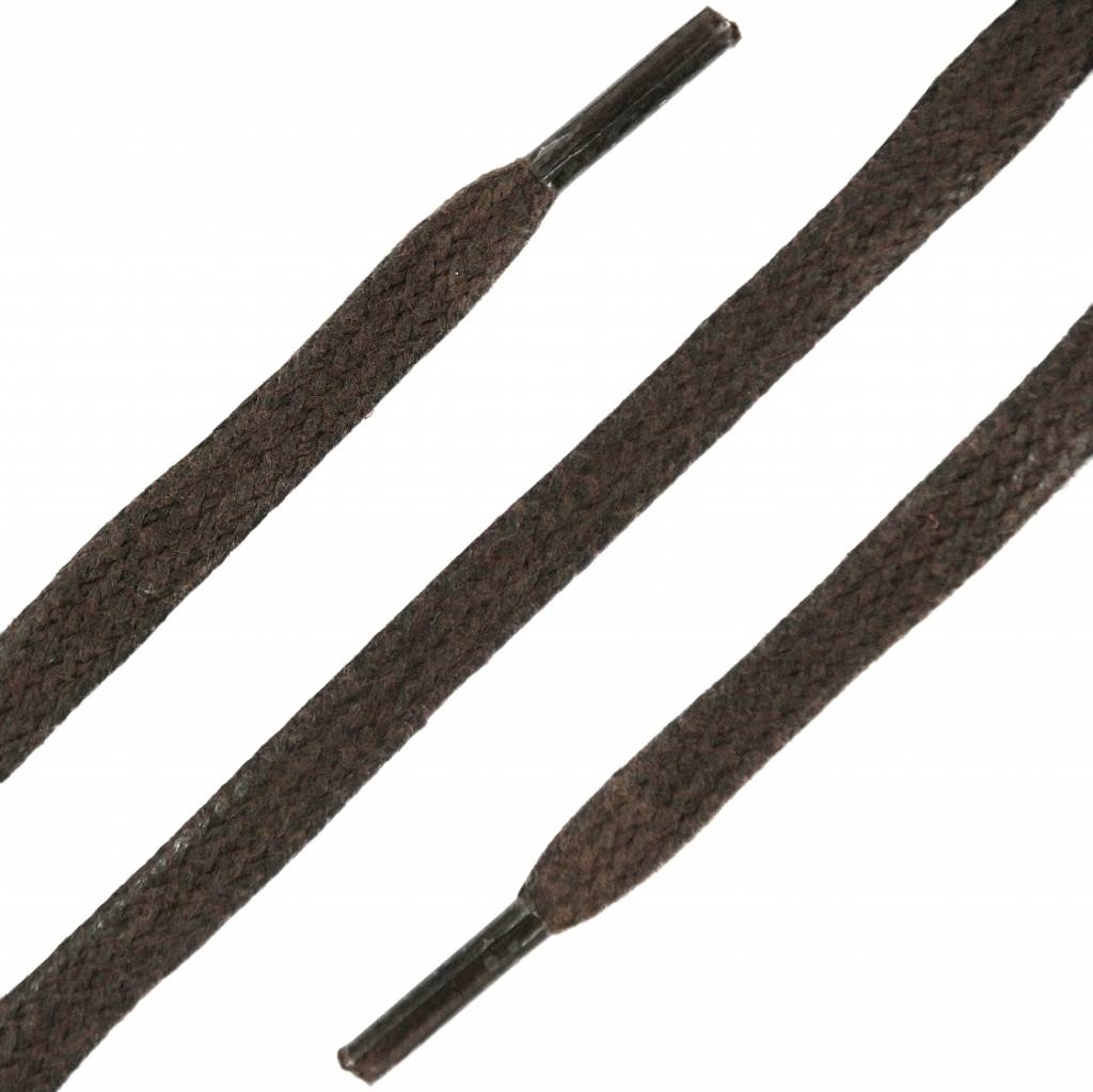 SL LINE SL platte wax veters donkerbruin 120cm – stevig en stijlvol