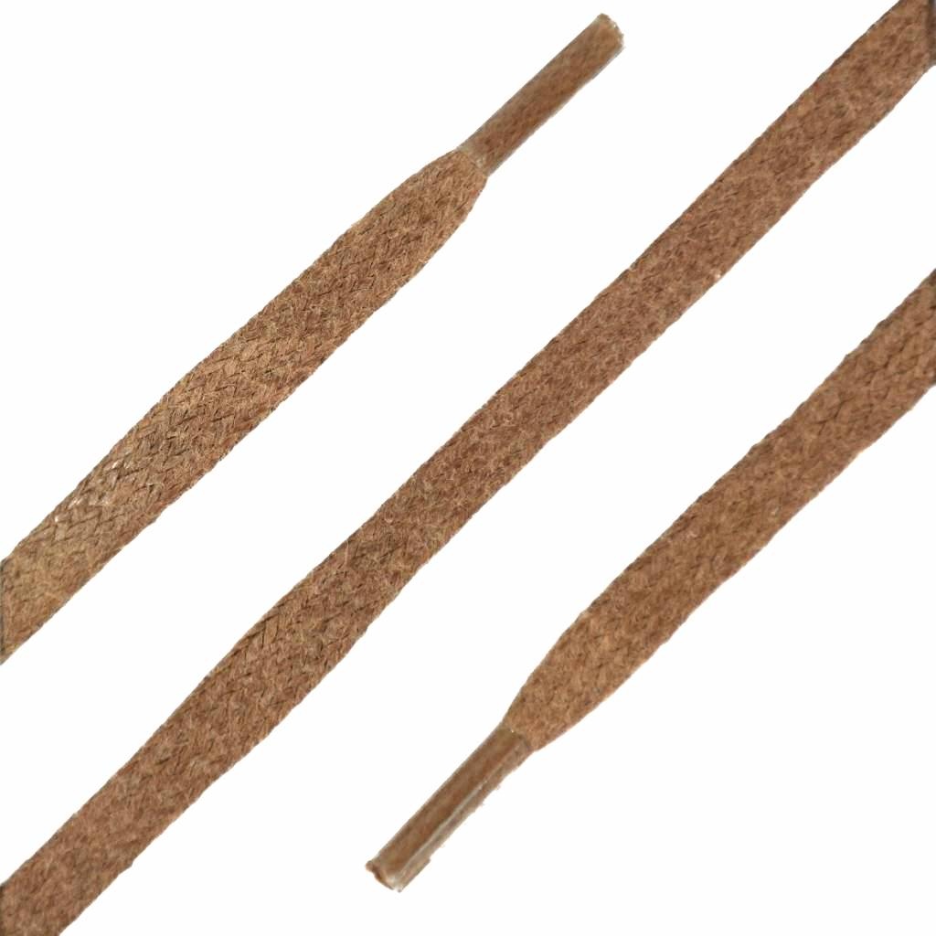 SL LINE SL platte wax veters lichtbruin 120cm – sterk en stijlvol