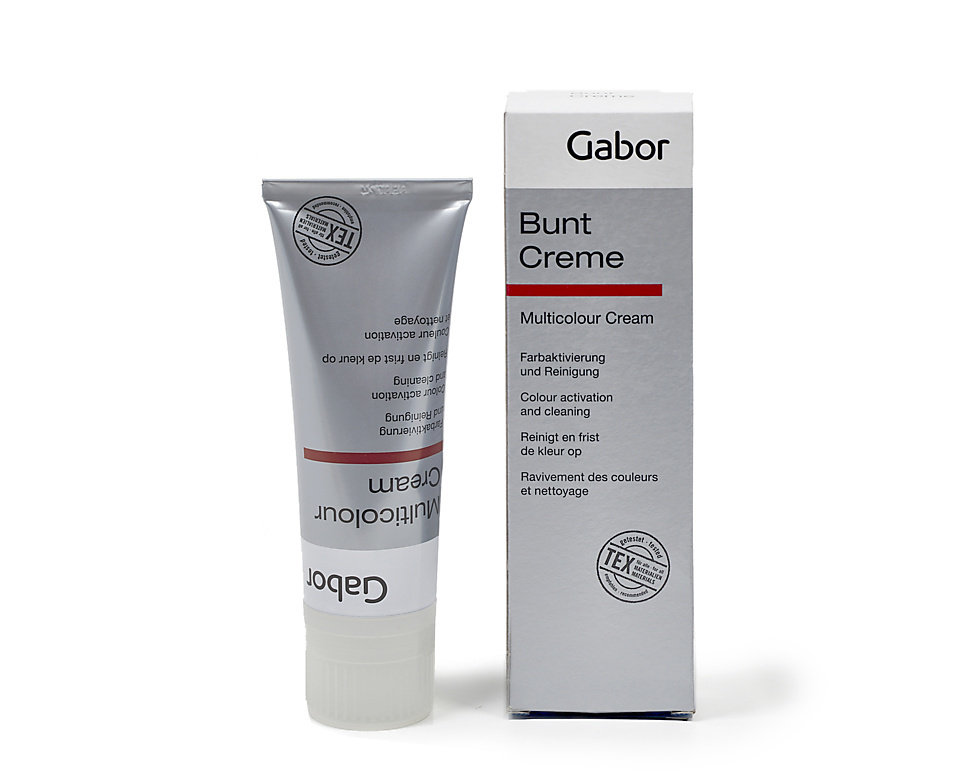 GABOR Gabor Buntcrème 75ml – verzorgende schoencrème voor gekleurd leer