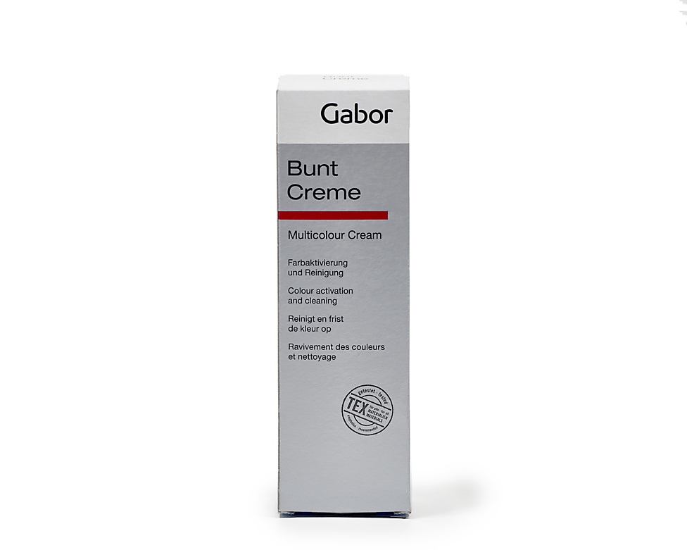 GABOR Gabor Buntcrème 75ml – verzorgende schoencrème voor gekleurd leer