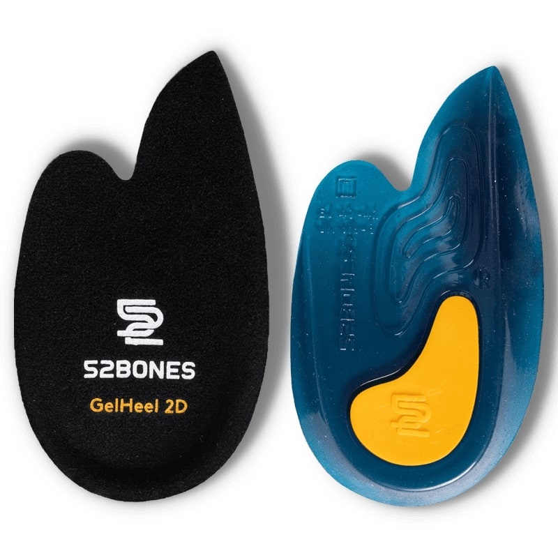 52Bones Gel Heel 2D - gelhiel SML