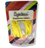 Agletless Agletless elastische veters plat - geel