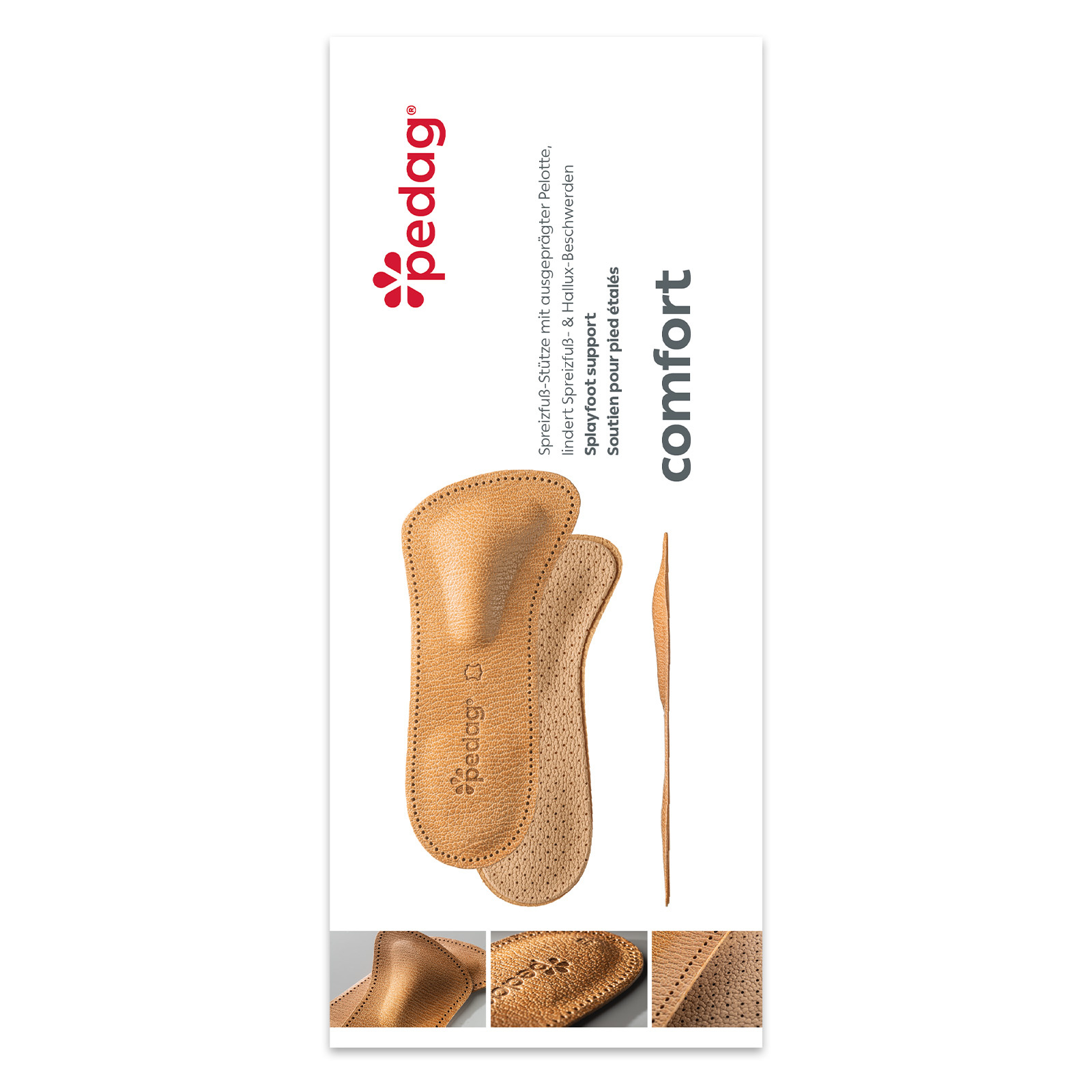 PEDAG Pedag Comfort - spreidvoet zooltjes