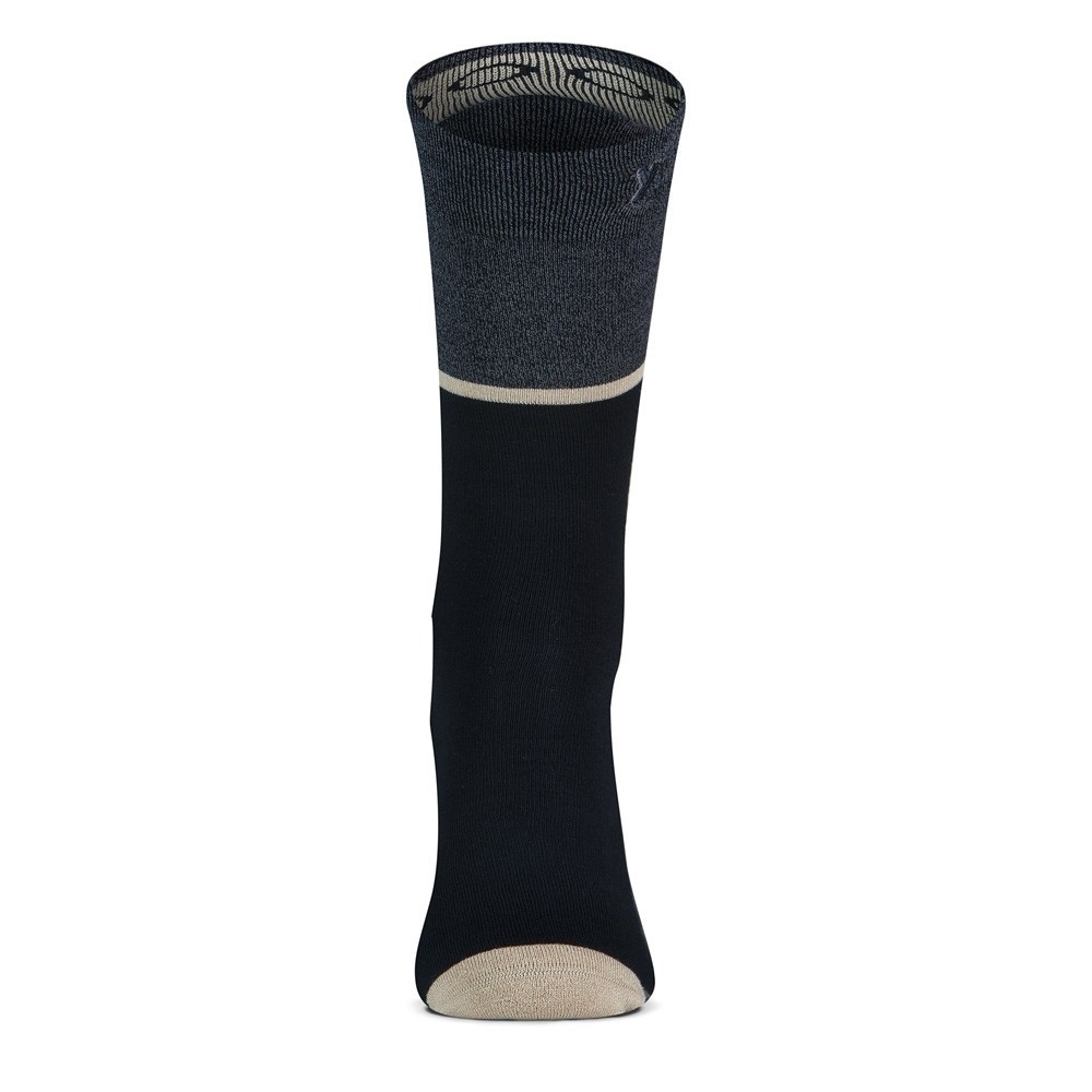Xpoos Bamboe herensokken essential - black/antracite