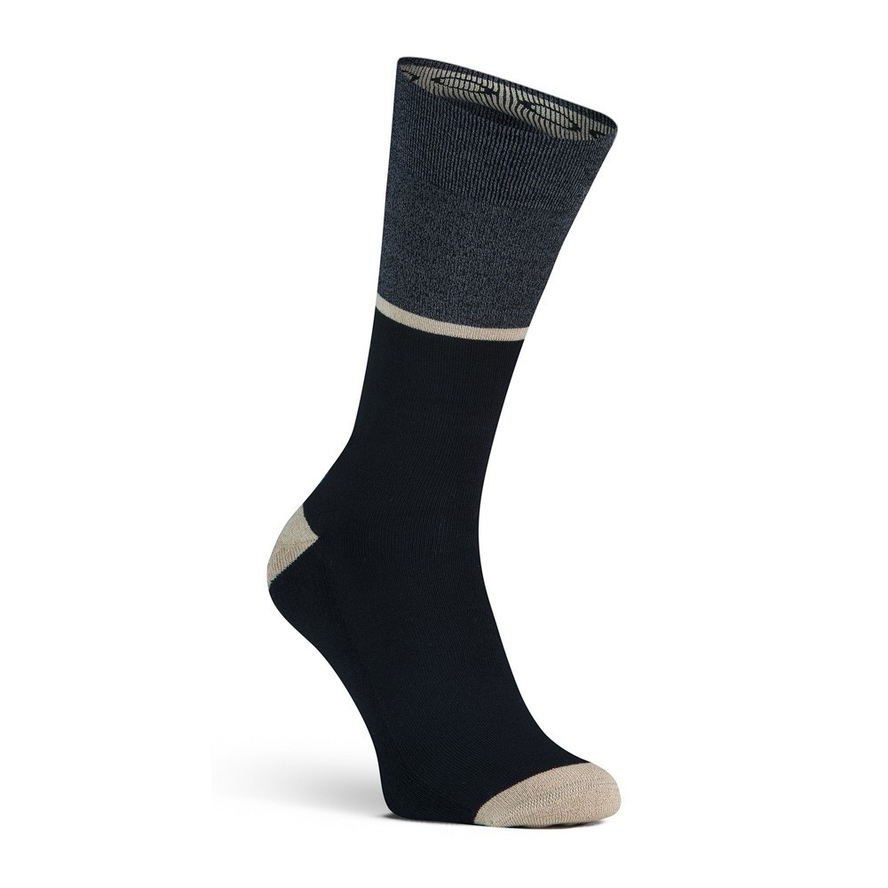 Xpoos Bamboe herensokken essential - black/antracite