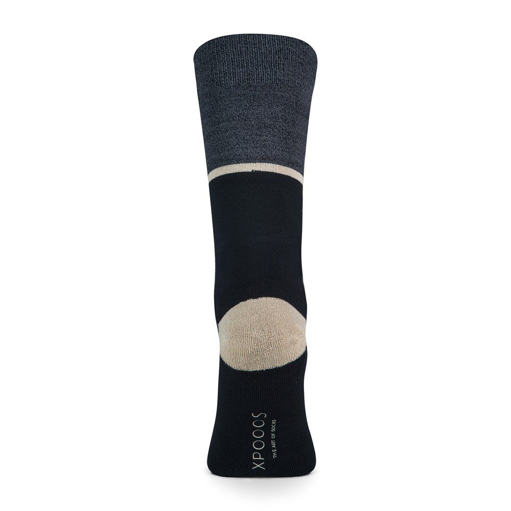 Xpoos Bamboe herensokken essential - black/antracite