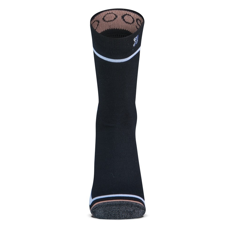 Xpoos Bamboe damessokken - black