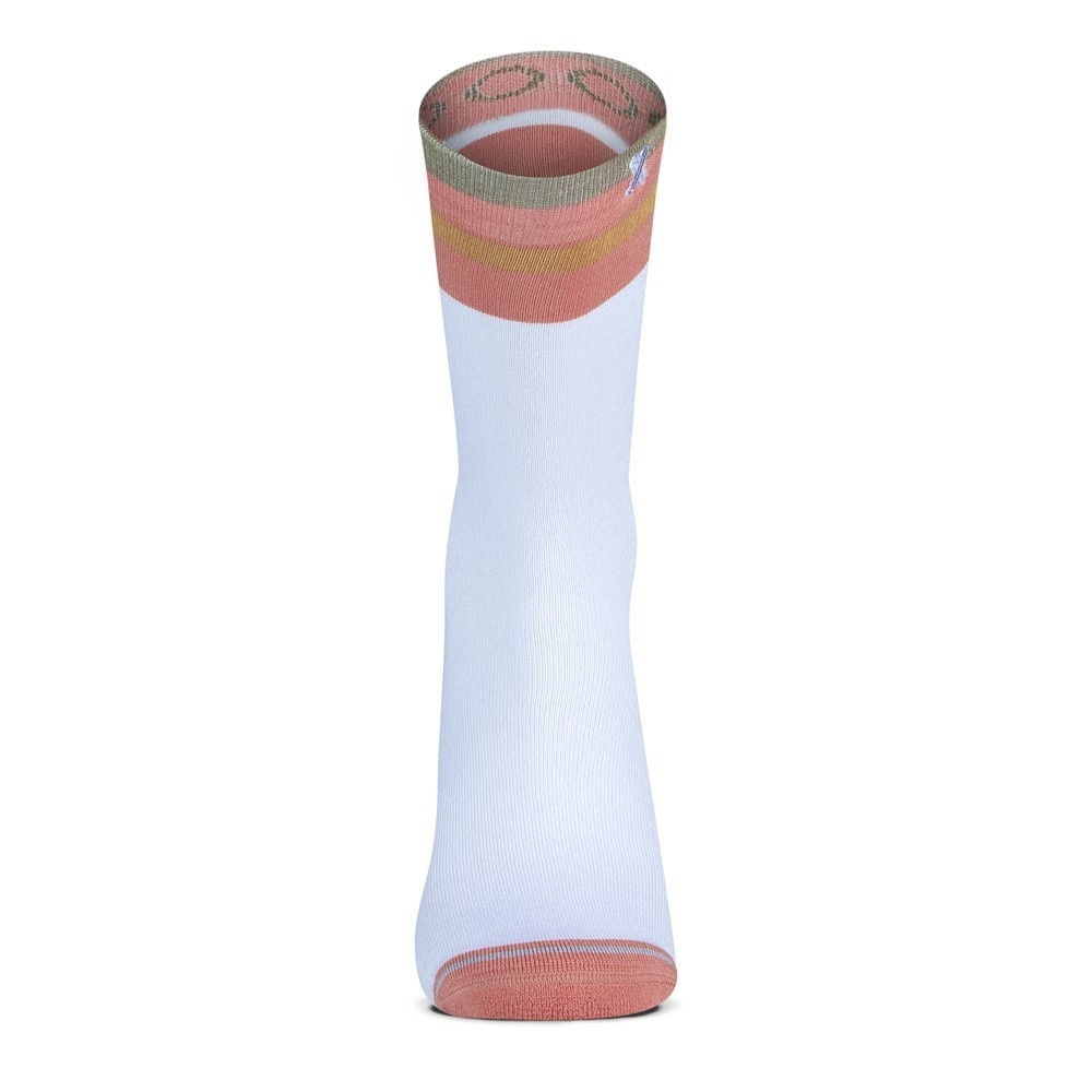 Xpoos Bamboe dames sokken - white