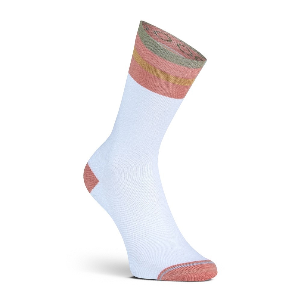 Xpoos Bamboe dames sokken - white