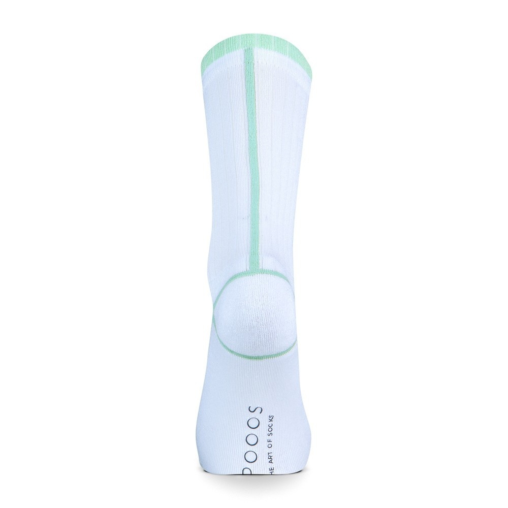 Xpoos Bamboe damessokken essential - wit