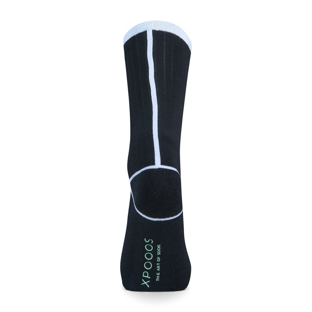 Xpoos Bamboe damessokken essential - zwart