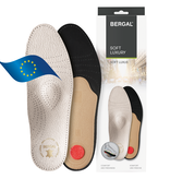 BERGAL Bergal soft luxury steunzolen – leren inlegzool met steun en comfort