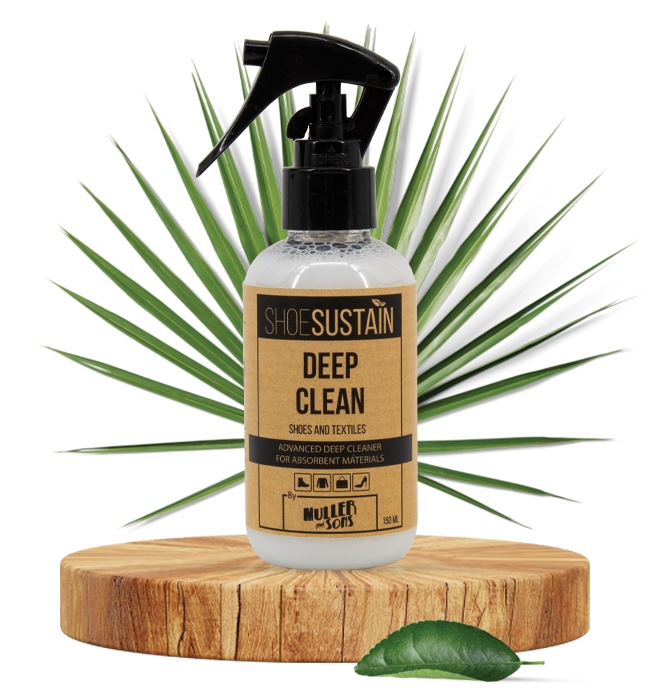 SHOESUSTAIN Shoesustain Deep Clean 150ml – milde en milieuvriendelijke reiniger voor sneakers en schoenen