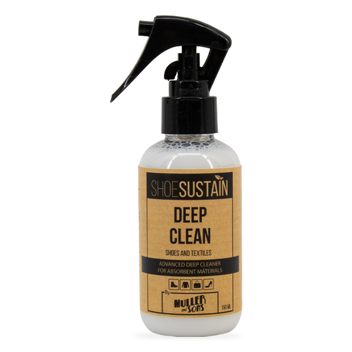 SHOESUSTAIN Shoesustain Deep Clean 150ml – milde en milieuvriendelijke reiniger voor sneakers en schoenen
