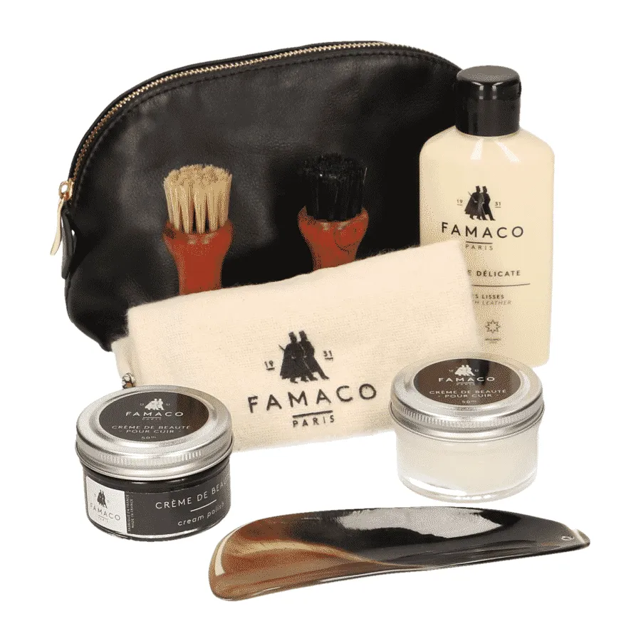 FAMACO Famaco schoenpoetsset Trousse Business