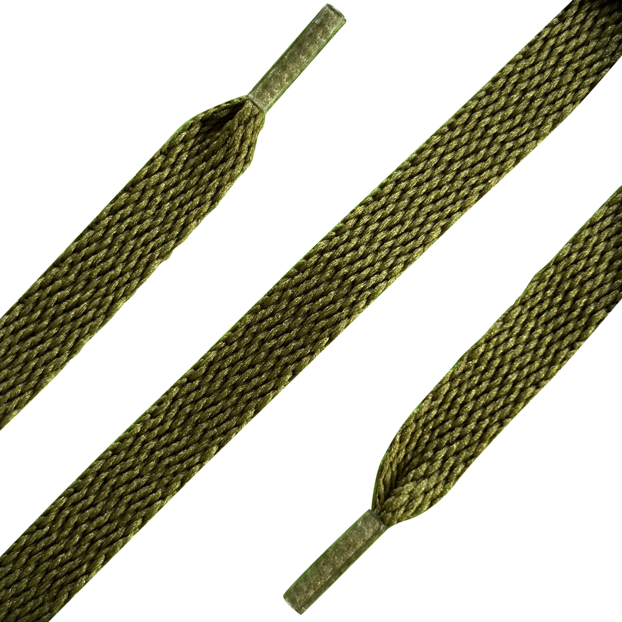 SL LINE Nike veters 120cm mosgroen – Platte sneaker veters | ShoeSupply.eu