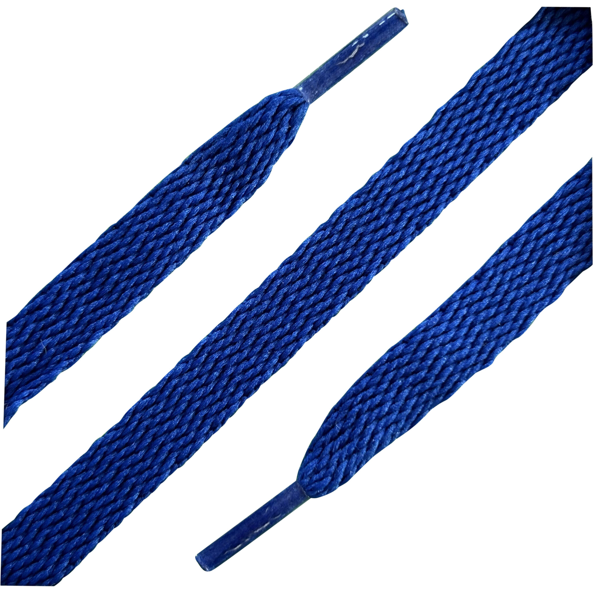 SL LINE Royalblauwe Nike veters 120cm. Platte sneaker veters voor Airmax, Airforce One en Jordan. Duurzaam, comfortabel en ideaal voor dagelijks gebruik.