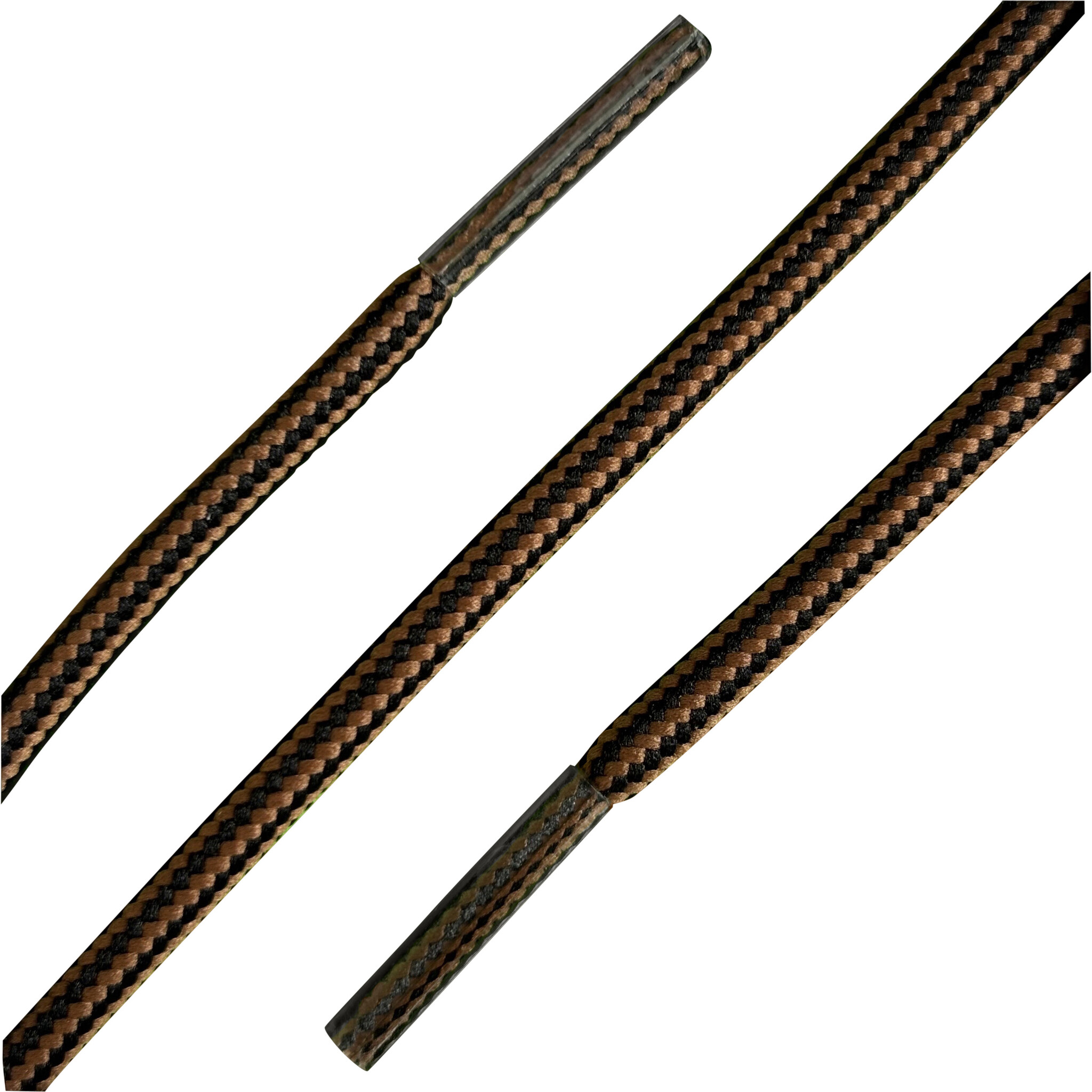 SL LINE SL zwart-bruin ronde outdoor veters 120 cm – sterk en duurzaam