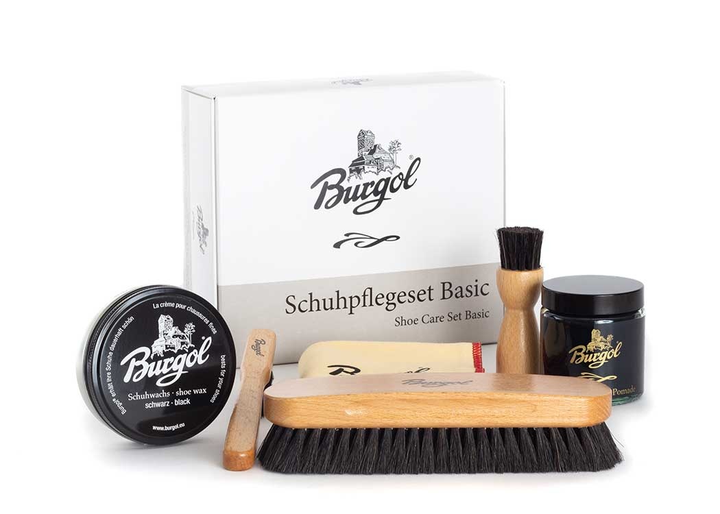 BURGOL Burgol schoenonderhoud set basic – complete verzorgingsset leer