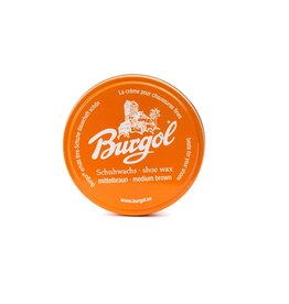 BURGOL Burgol Shuhwachs Shoepolish - Middenbruin