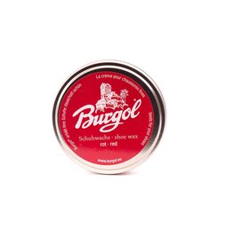 BURGOL Burgol Shuhwachs Shoepolish - Rood
