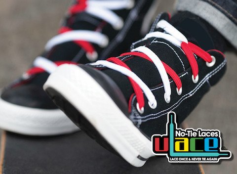 U-LACE VETERS U-Laces classic mix-n-match elastische veters paars 6 stuks