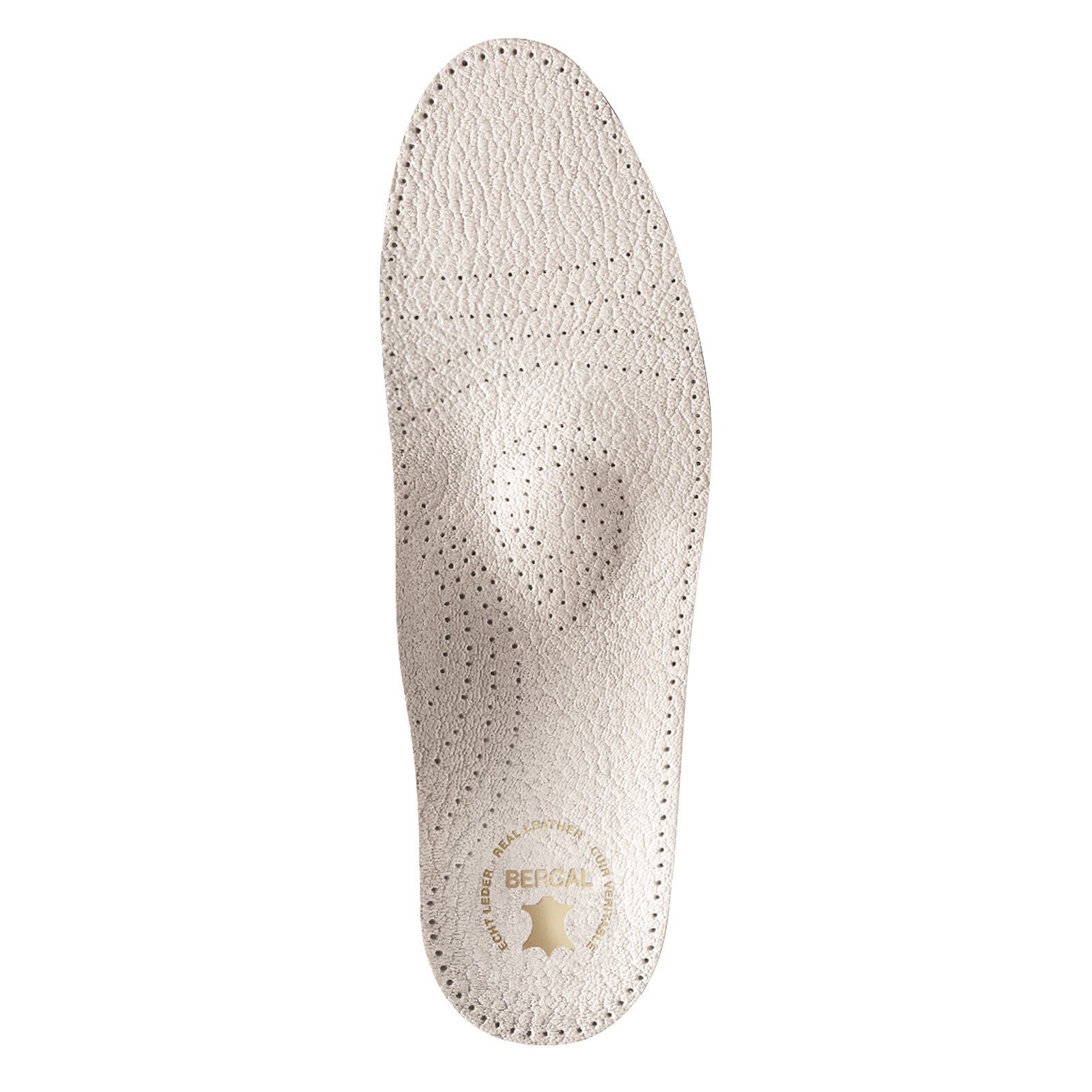 BERGAL Bergal soft luxury steunzolen – leren inlegzool met steun en comfort