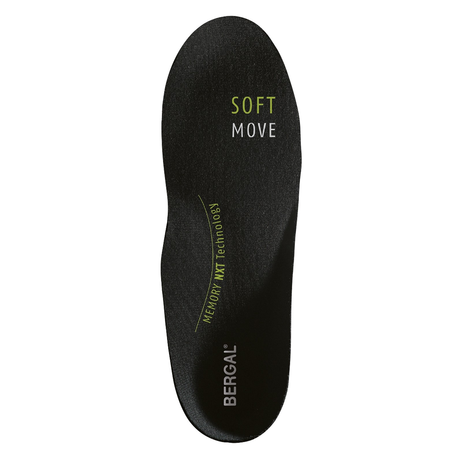 BERGAL Bergal soft move – ademende inlegzool met memory foam en gel