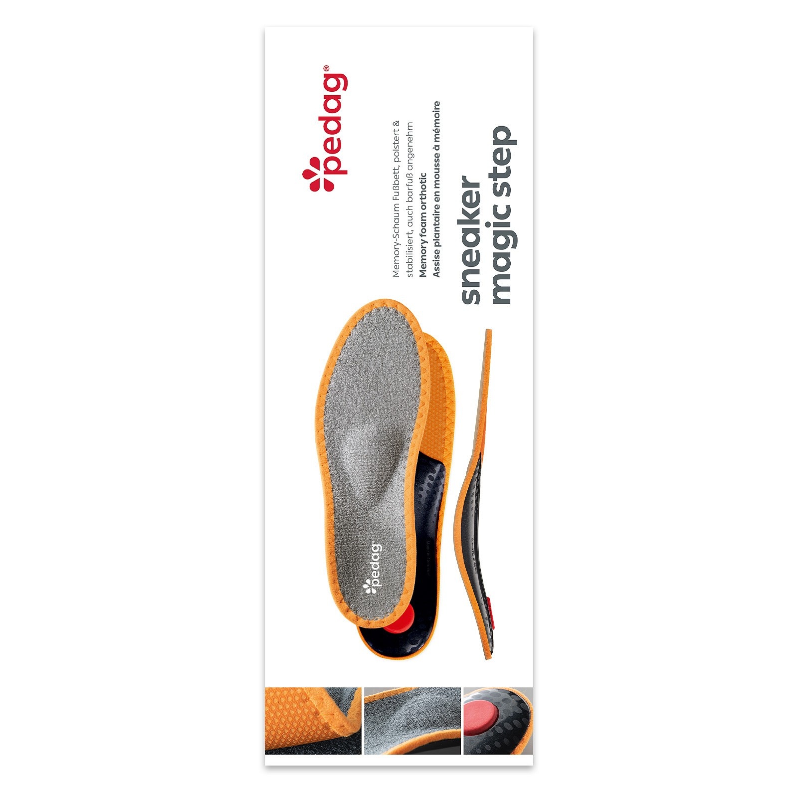 PEDAG Pedag sneaker magic step - zooltjes voor in sneakers