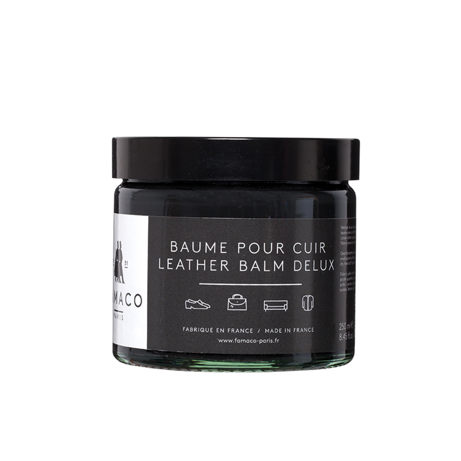 FAMACO Famaco leather balm – lederbalsem voor reiniging, voeding en glans