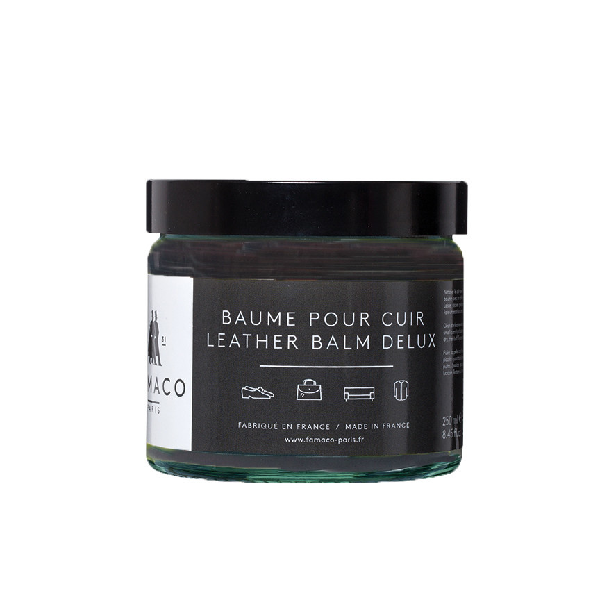 FAMACO Famaco leather balm – lederbalsem voor reiniging, voeding en glans
