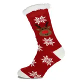 Basset antislip huissokken kerst - rudolf