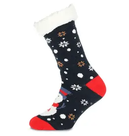 Basset antislip huissokken kerst - snowman