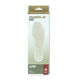 MYSOLE Mysole inlegzolen basic alpine – warme wollen inlegzolen voor comfort