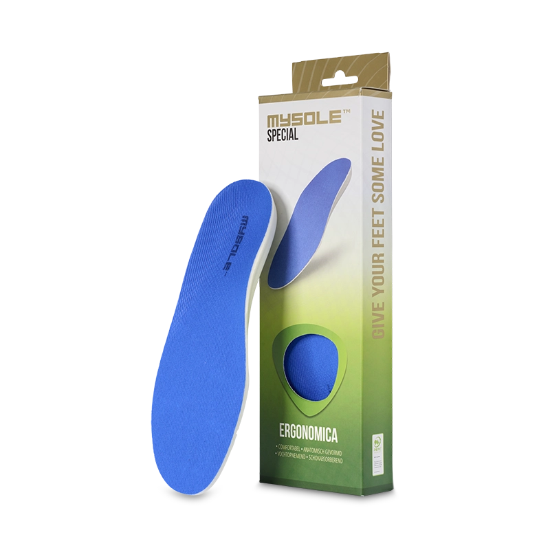 MYSOLE Mysole ergonomica – universele inlegzolen met schokdemping en steun