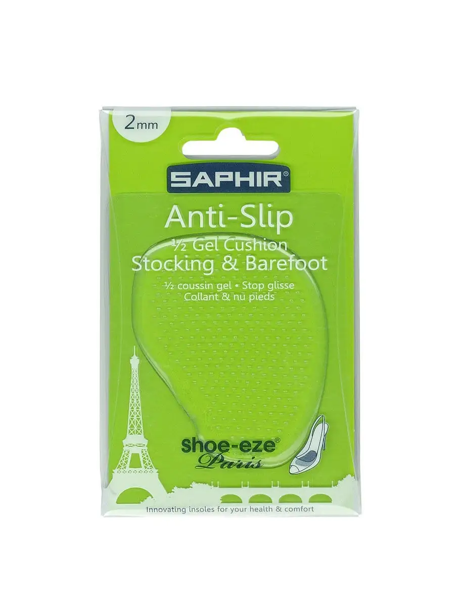 SAPHIR Saphir gelzooltje voorvoet | Gelkussen voor hoge hakken en pumps
