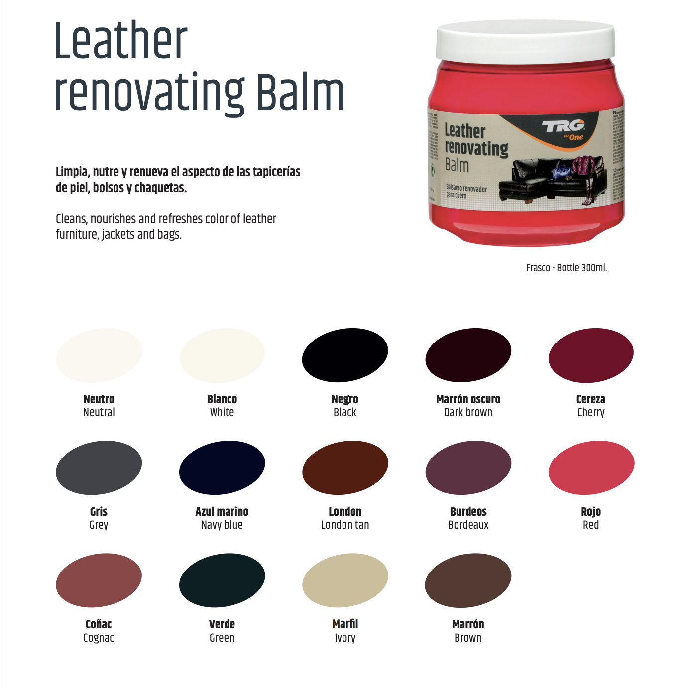 TRG TRG renovating balm – leerbalsem voor voeding en renovatie