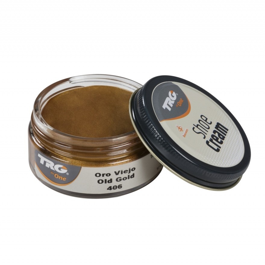 TRG shoe cream - Old gold