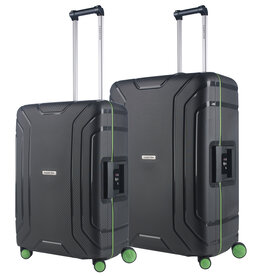 CarryOn Steward Kofferset 2-delig - donkergrijs
